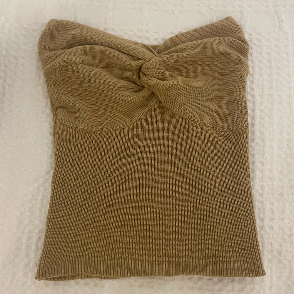 Beige going out top
